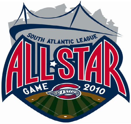 South Atlantic League All-Star Game 2010 Primary Logo iron on transfers for T-shirts